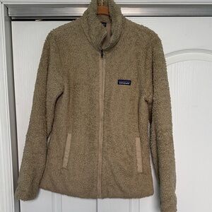Patagonia Women's Cozy Tan Teddy Jacket